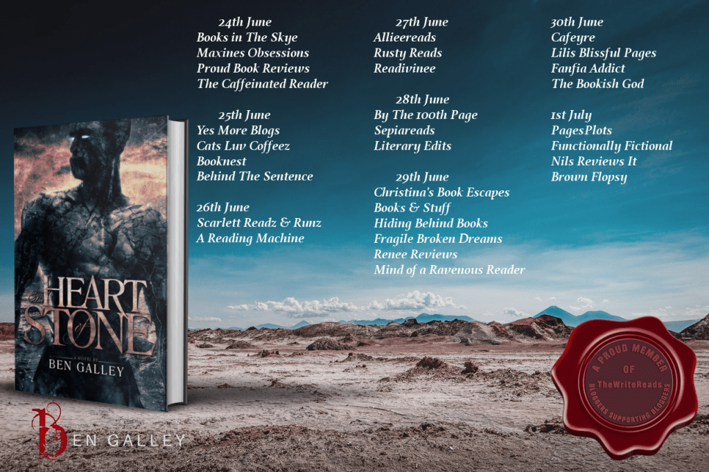 The Heart of Stone [Ben Galley Ultimate Blog&nbsp;Tour!]