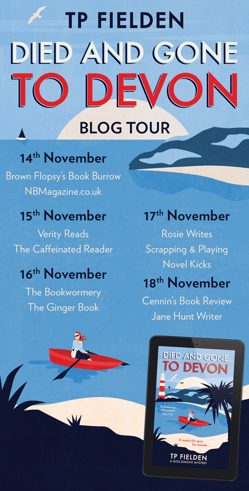 Died and Gone to Devon – Blog&nbsp;Tour