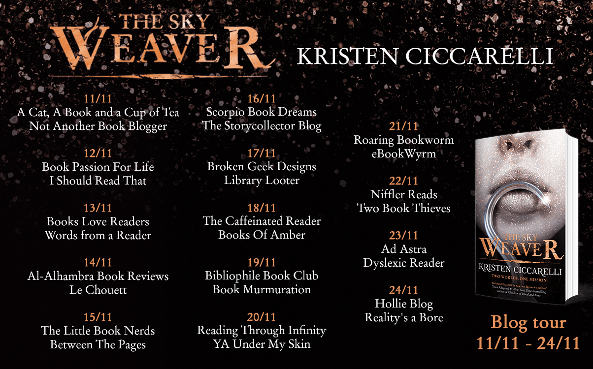 The Sky Weaver blog tour