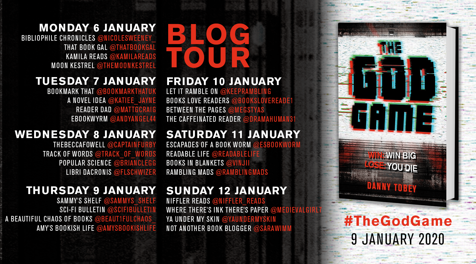 GOD GAME BLOG TOUR